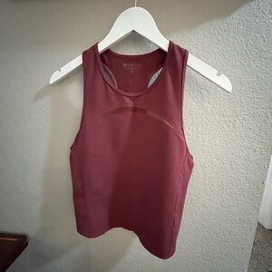 Athleta Maroon Workout Tank Sz. M